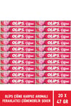 Olips Çiğne Karpuz Aromalı Ferahlatıcı Çiğnenebilir Şeker 47 Gr - 20 Adet