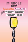 Proco Beauty Pro Mıracle Brush Saç Fırçası - Isıya Dayanıklı - Kaynak Saçlara Uygun - Açma Tarama ( Mor, Sarı, Turuncu)