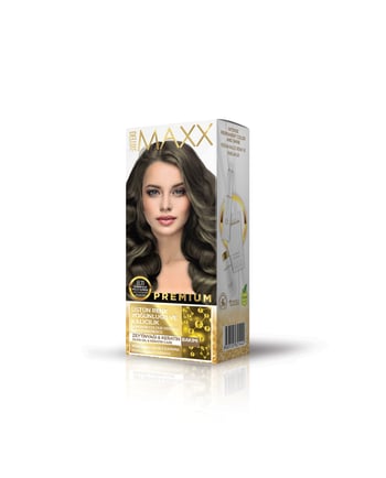 Maxx Deluxe Premium Yarı Kit Set Boya 8.11 Yoğun Küllü Açık Kumral