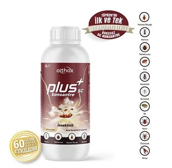 Oithox Plus Sc 1 Litre Konsantre Hamam Böceği, Tahta Kurusu, Kokarca Böceği, Gümüş Böceği, Bit, Pire, Haşere İlacı