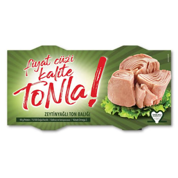 Tonla Zeytin Yağlı 2x140gr