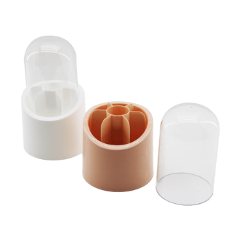Pamir Pmr-500 Elis ( 7 Bölmeli ) Kapsül Organizer ( Plastik Hazne & Kristal Mika Fanus Kapak)