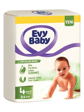 Vy Baby 4 Numara Maxi 84'lü Bebek Bezi