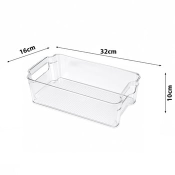 Urve Ur-3569 ( 32x16x10cm ) ( Şeffaf ) ( Düzenleyici ) Plastik Mika Modüler Çok Amaçlı Organizer