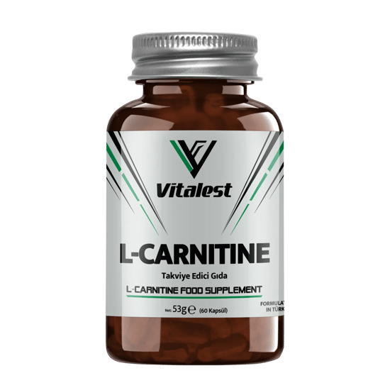 Vitalest L-Carnitine 60 Kapsül