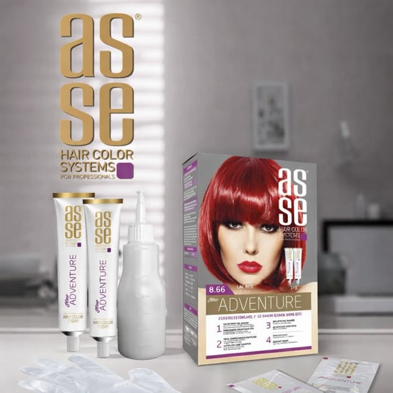Asse Set Boya No: 8.66 50+50 Ml Lal Kızıl