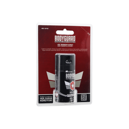 Bodyguard Bg-0140 ( Biber Gazı ) Sprey 40ml ( Kendini Savunma Amaçlı Kullanım )