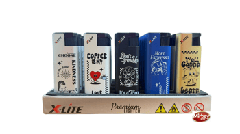 Xlite Premium Baskılı Metal-5 Jet Çakmak*25