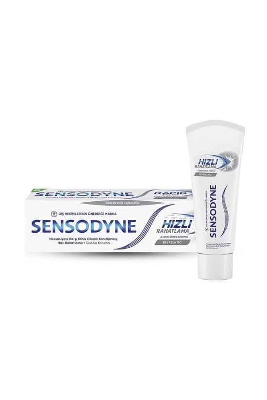 Sensodyne Diş Macunu Hızlı Rahatlama Beyazlatıcı 75 Ml