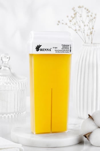 Renna Profesyonel Kartuş Sir Ağda 100 Ml Bitkisel Naturel Sarı