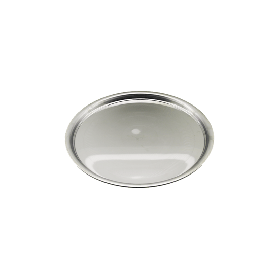 Sada Güneş Çelik ( No-5 ) ( Çap: 35.5cm ) Metal Sini ( Sunum Tepsi )