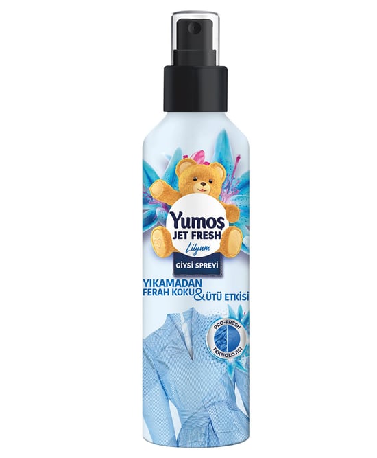 Yumoş Giysi Spreyi 200 ml Lilyum