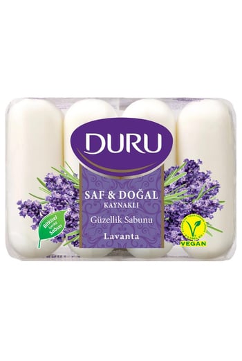 DURU 280 GR GÜZELİK SABUNU SAF VE DOĞAL LAVANTA