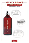 Manly Brave Edc 125 Ml Erkek Parfüm 3 Adet