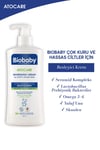 Biobaby Atocare Besleyici Krem 500 ML - Seramid Prebiyotik Omega 3 - 6 Yulaf Unu Atopik Ciltler İçin Krem