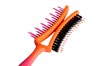 Proco Beauty Pro Multybrush - Yeni Nesil Topuz Fırçası - Kaynak/kıvırcık/düz Saç Kullanıma Uygun ( Turuncu Pembe Degrade )