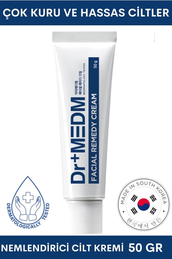 Dermal Dr+ Medm Facial Remedy Kuru ve Hassas Ciltler için Yüz Kre