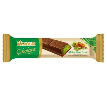Ülker Dubai Antep Fıstıklı ve Çıtır Kadayıflı Çikolata - 35g
