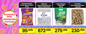 Bayrama Özel Şekerleme Ürünlerinde Fırsatlar! kampanya resmi