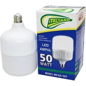 İtalyano Led Ampul Beyaz İşık 50w 5'li Paket
