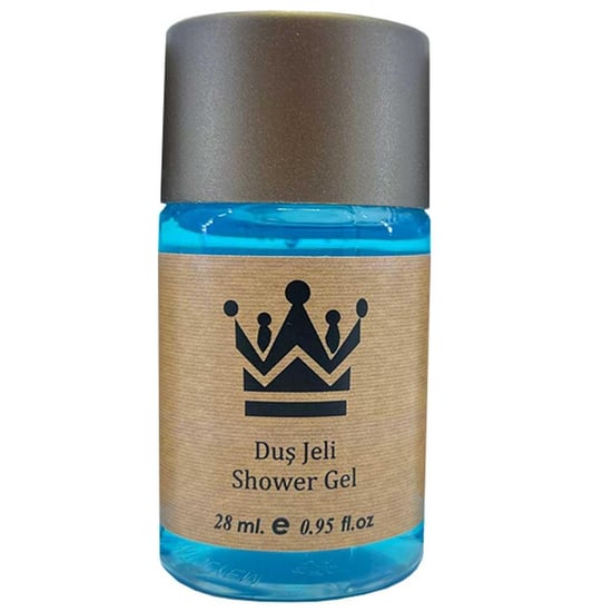 Private 100 adet Standart Otel Duş Jeli Geniş Kapak Kraft 30 Ml Silindir Şişe Tek Kullanımlık Kullan At