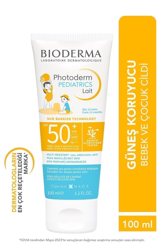 Bioderma Photoderm Çocuk Güneş Kremi Spf 50+ 100 Ml