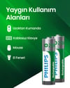 Philips 2100 Mah Şarjlı Aa Kalem Pil 4'lü Blister