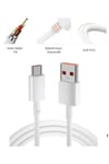 Adeyo Store Muhendis Tech Xiaomi Uyumlu 120w Type-c Hızlı Şarj Aleti Adaptör ve Kablo Set Xiaomi Redmi Uyumlu Muhendis Tech