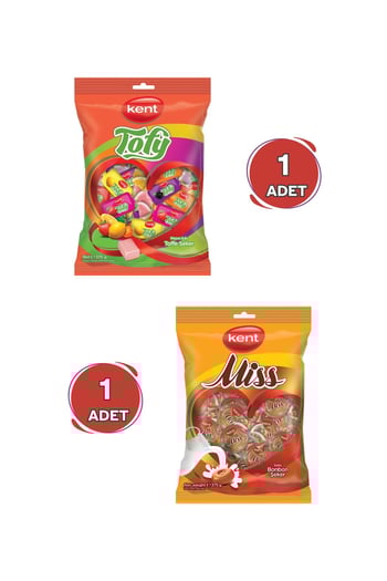 Tofy ve Misbon Sütlü Bayram Şekeri (375 Gr X 2 Adet)