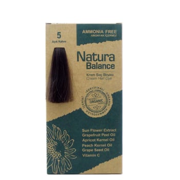 NATURA BALANCE SAÇ BOYASI 5 AÇIK KAHVE