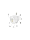 Sleepy Natural Double Soft 7 Numara Xx Large 48'li Bebek Bezi