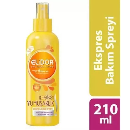 elidor, elidor saç kremi, elidor saç spreyi, elidor ekspres bakım spreyi,  elidor express saç bakım spreyi, Elidor İpeksi Yumuşaklık Ekspres Bakım Spreyi 210  ml fiyat, Elidor İpeksi Yumuşaklık Ekspres Bakım Spreyi 210  ml satın al