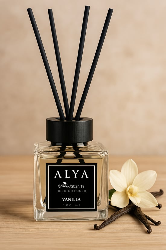 Nature's Scents Vanilla Bambu Çubuklu Oda Kokusu - Vanilya Kokusu