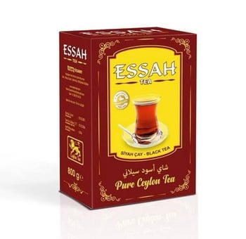 Essah Çay Sri Lanka Menşeli İthal Siyah Çay - Bordo