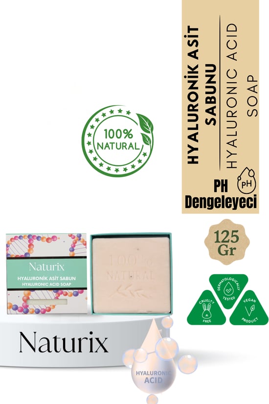 Naturix Hyaluronik Asit Sabun 125 Gr
