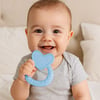 Wee Baby Kalpli Silikon Diş Kaşıyıcı - Mavi