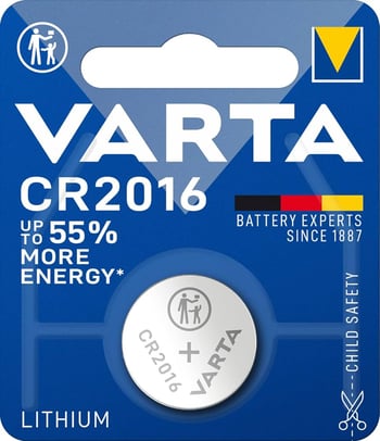 Varta Cr2016 Tekli Para Pil
