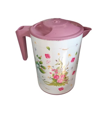 Sima Desenli Natural Sürahi-plastik Sürahi 3 Litre