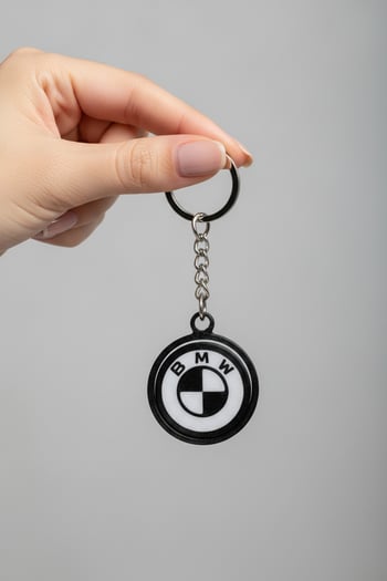 BMW Logosu Figürlü Hareketli Anahtarlık