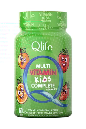 Kids Multivitamin Complete Gummies - Çocuklar İçin Multivitamin Çiğnenebilir 90 Adet