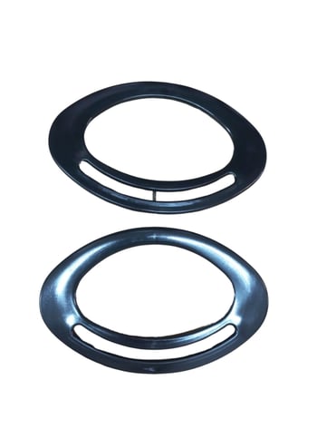 Çanta Sapı Oval Siyah 18 Cm