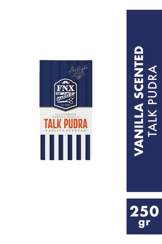 Fnx Barber Ali Bıyıklı Vanilya Kokulu Talk Pudra 250 Gr