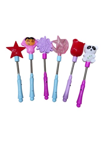 Figürlü Yaylı Işıklı Çubuk Karışık Karakter