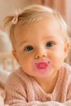 Wee Baby 2’li Damaklı Silikon Emzik 6-18 Ay Kız