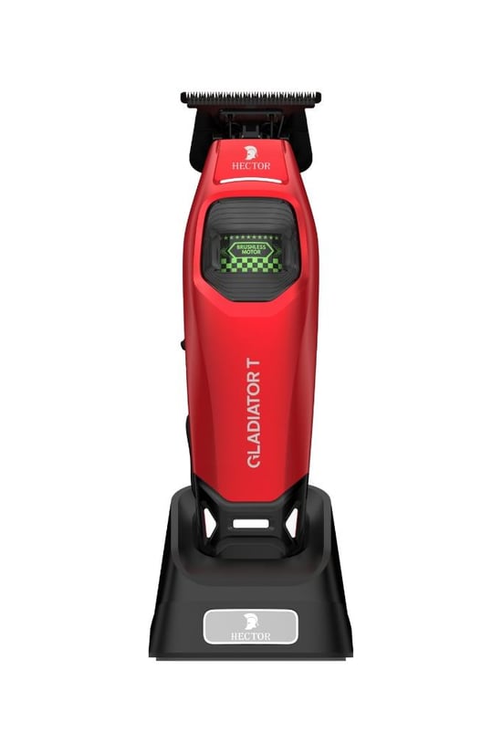 Hector Gladiator T 8000 Rpm Bldc Motor Işıklı Çizim & Sakal Tıraş Makinesi Kırmızı