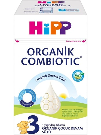 Hipp 3 Organik Combiotic Devam Sütü 800 Gr