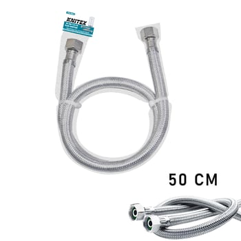 Kinetex Ktx-2881 Flex ( Şofben & Kazan ) Hortum 50cm. Dişi-dişi