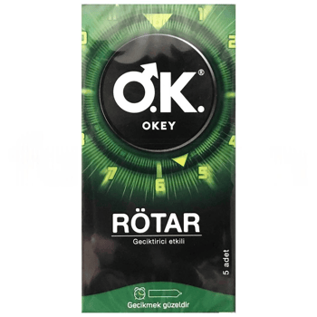Okey Prezervatif 5' Li Rötar 8693239236399