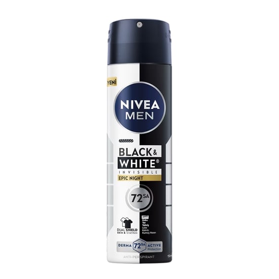 Nivea Men Black & White Power Epic Night Erkek Deodorant 150 Ml