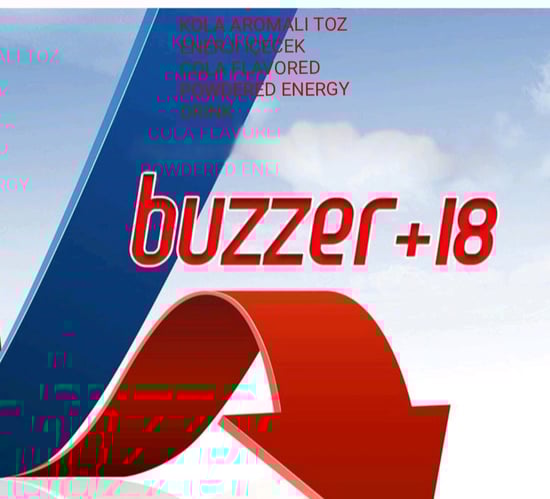 Buzzer +18 Kola Aromalı Toz Enerji İçecek 24lü
